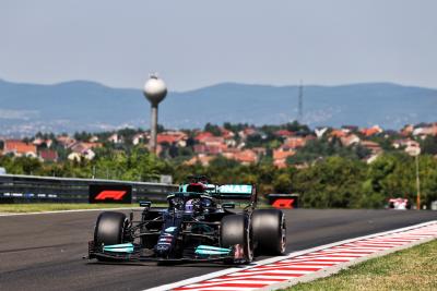 Lewis Hamilton (GBR) Mercedes AMG F1 W12.