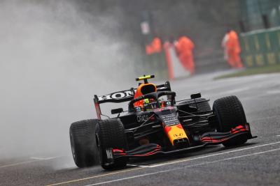 Sergio Perez (MEX) Red Bull Racing RB16B.