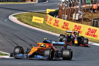 Lando Norris (GBR) McLaren MCL35M.