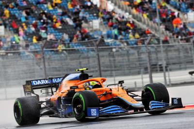 Lando Norris (GBR) McLaren MCL35M.