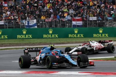 Esteban Ocon (FRA) Alpine F1 Team A521.