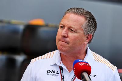 Zak Brown (USA) McLaren Executive Director.