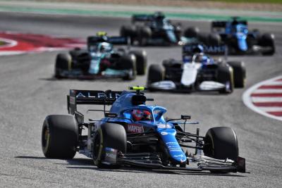 Esteban Ocon (FRA) Alpine F1 Team A521.