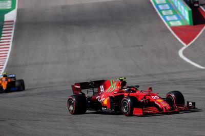 Carlos Sainz Jr (ESP) Ferrari SF-21.