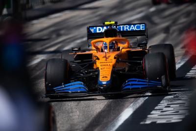 Lando Norris (GBR) McLaren MCL35M.