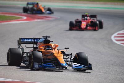 Daniel Ricciardo (AUS) McLaren MCL35M.