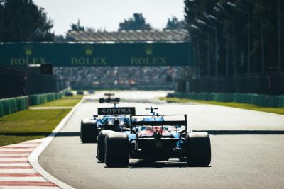 Fernando Alonso (ESP) Alpine F1 Team A521.