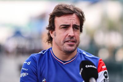 Fernando Alonso (ESP) Alpine F1 Team.