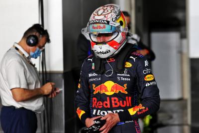 Max Verstappen (NLD) Red Bull Racing in qualifying parc ferme.