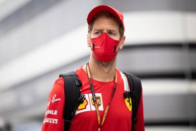 Sebastian Vettel (GER) Ferrari.