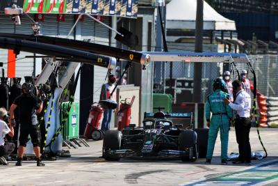 Hamilton takes responsibility for F1 pit lane blunder at Italian GP