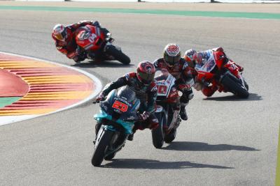 Fabio Quartararo , MotoGP race, Aragon MotoGP. 18 October 2020