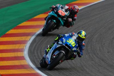 Joan Mir, Fabio Quartararo , Teruel MotoGP. 23 October 2020