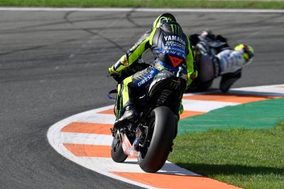 Valentino Rossi DNF, European MotoGP race, 8 November 2020