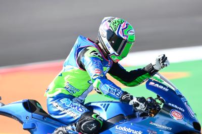 Enea Bastianini, Moto2 race, Portuguese MotoGP, 22nd November 2020