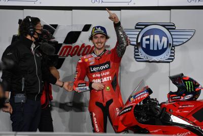 Francesco Bagnaia, Qatar MotoGP, 27 March 2021