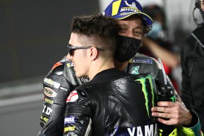 Maverick Vinales Valentino Rossi Qatar MotoGP, 27 March 2021