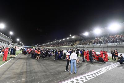 Grid, MotoGP race, Qatar MotoGP 28 March 2021