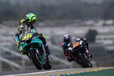 Valentino Rossi Luca Marini , French MotoGP. 14 May 2021