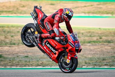 Jack Miller, Stoppie, MotoGP, Aragon MotoGP 10 September 2021