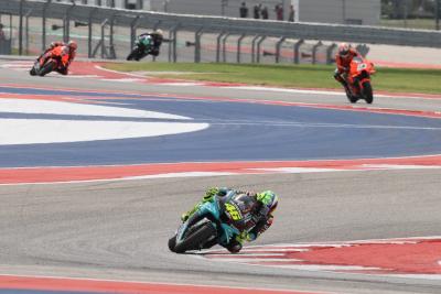 Rossi, Lecuona, MotoGP race, Grand Prix of the Americas, 3 October 2021.