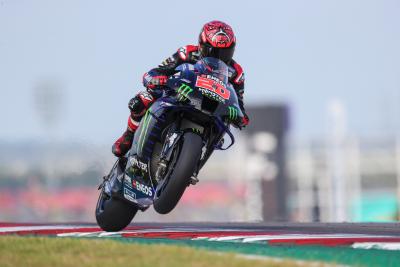 Fabio Quartararo, MotoGP, Grand Prix of the Americas, 3 October 2021.