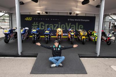 Valentino Rossi, 9 time world Champion bikes, MotoGP, Valencia MotoGP 2021 11 November 2021