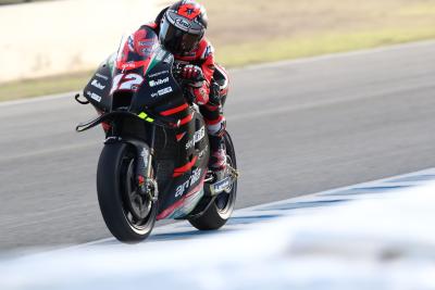 Maverick Vinales Jerez MotoGP test, 17 November 2021