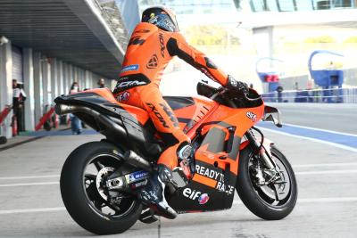 Remy Gardner, Jerez MotoGP test, 18 November 2021