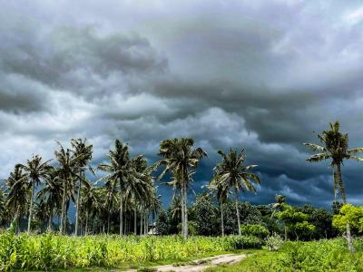 Rain clouds, Indonesia MotoGP test, 12 February 2022