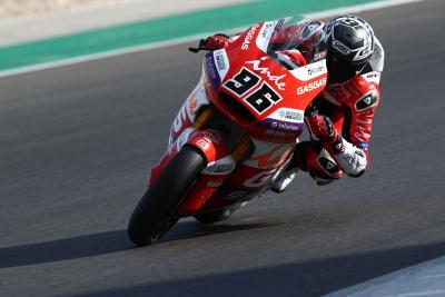 Jake Dixon Portimao Moto2 test, 20 February 2022