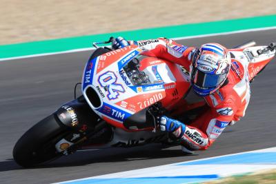 Dovizioso edges close FP1 at Jerez