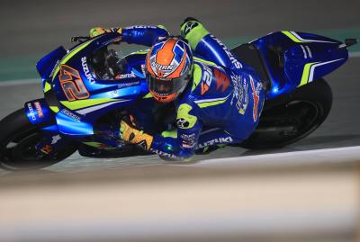 Rins sets sights on the front after best qualifying