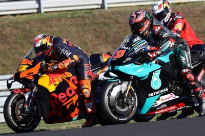 Pol Espargaro , Fabio Quartararo , French MotoGP. 10 October 2020