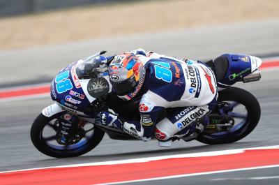 Moto3 Amerika: Martin kembali ke pole dengan waktu lap yang tepat