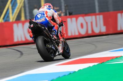 Petrucci race pace 'not the best'