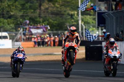 Marquez: Finally, we beat Dovi on the last lap!