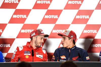 Dovizioso hopes to put Marquez title celebrations on ice