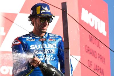 Podium return is just rewards for Suzuki, says Rins