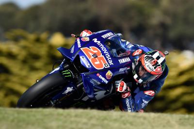 Vinales 'happy' with podium potential