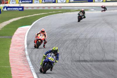 Marquez: Rossi and I both on the limit