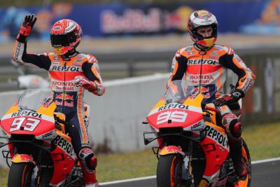 Marquez 'balapan yang menyenangkan', Lorenzo 'lebih dekat'