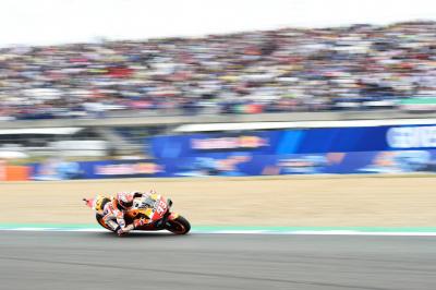 Marquez memegang kendali di MotoGP Spanyol untuk merebut kembali keunggulan poin