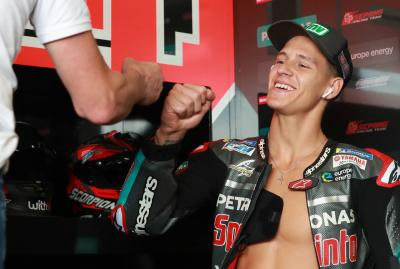 Quartararo: Arms no problem, tyres the difficulty