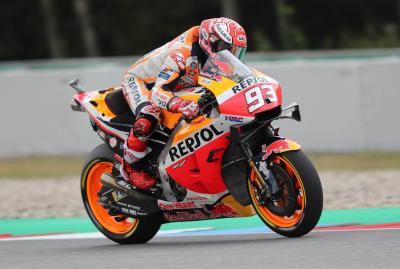 Merciless Marquez menolak tantangan Dovizioso untuk kemenangan MotoGP Ceko