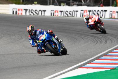 Rins ‘really disappointed’ at losing podium 