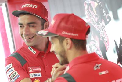 Dovizioso, Petrucci mengejar 'yang terbaik dari yang lain'