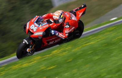 Dovizioso mengejutkan Marquez untuk mempertahankan rekor Ducati di MotoGP Austria