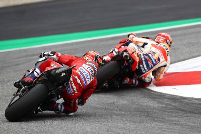 Harapan gelar MotoGP Dovizioso tetap dekat, namun begitu jauh