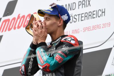 Quartararo terus belajar dengan podium di balapan terberat